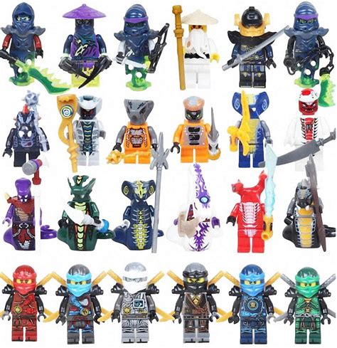 ninjago minifigures pack of 24